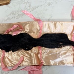 Luxurious Black real Hair Extension